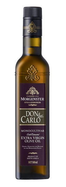 Olivenöl Morgenster, Don Carlo; 0,5l. MHD 2/2023