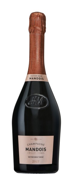 Mandois Cuvée Victor Rosé Brut 2012 Champagner