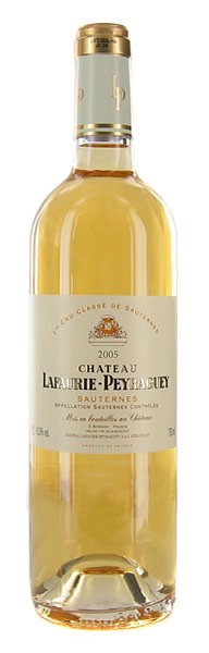 Château Lafaurie-Peyraguey Sauternes 2005