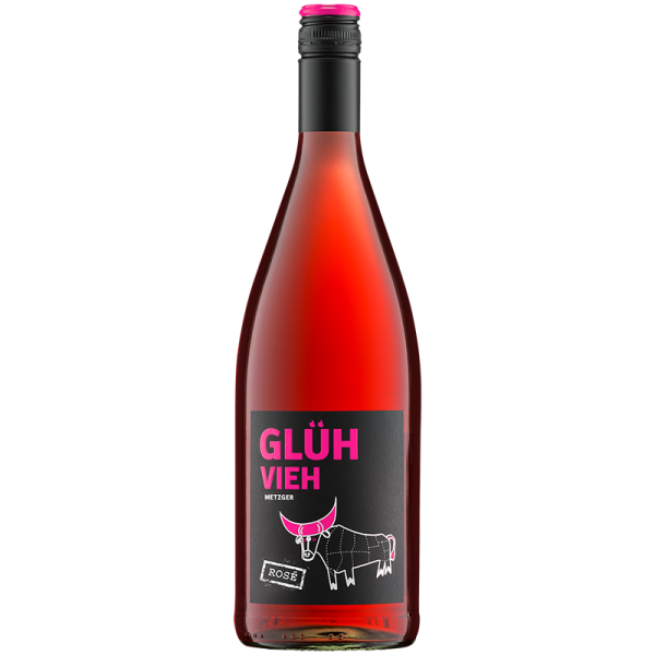 Metzger Glühvieh Rosé Glühwein 1,0