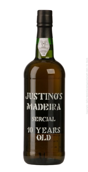 Madeira Sercial 10 years old 19,5% vol. Justinos
