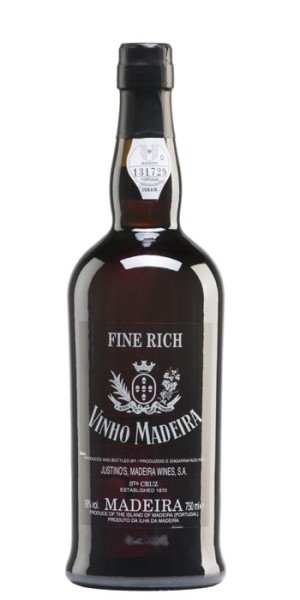 Madeira Fine Rich 3 yrs. 19% vol. Justinos